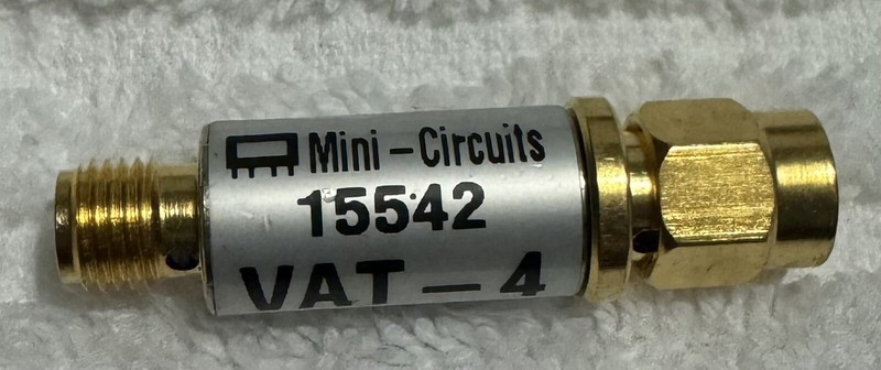 Mini-Circuits 4dB 50 Ohm Attenuator VAT-4 gallery