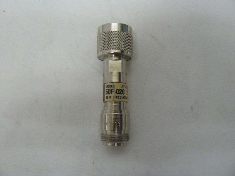 JFW 50F-020 attenuator 20 dB 50ohm fixed dc 2GHz