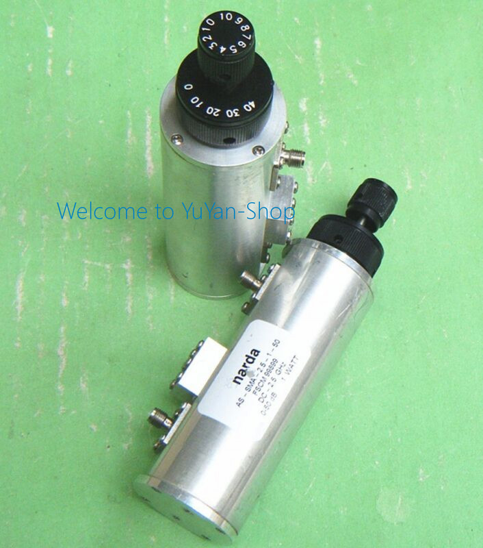1pc Narda AS-SMA-2.5-1-50 0-50dB 2.5GHz SMA VARIABLE STEP ATTENUATOR #YH-26
