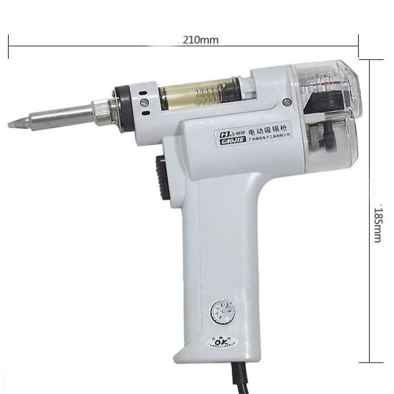 220V 100W Electric Vacuum Pump Solder Sucker Desoldering Gun Soldering S-997P gallery