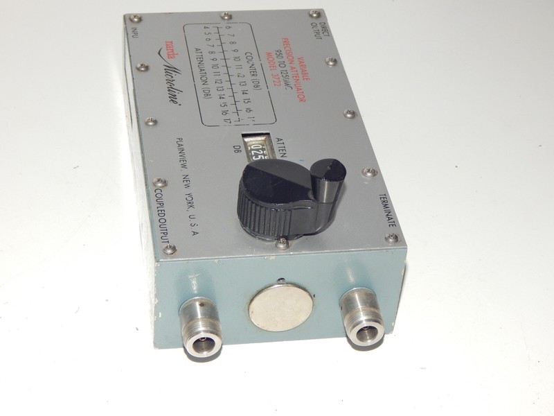 NARDA Microline 3722 Variable Precision Attenuator 950 to 1250 MHz gallery