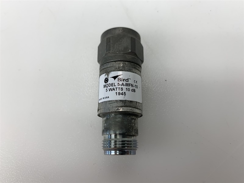 Bird 5-A-MFN-10 Attenuator 5-Watt 10 dB