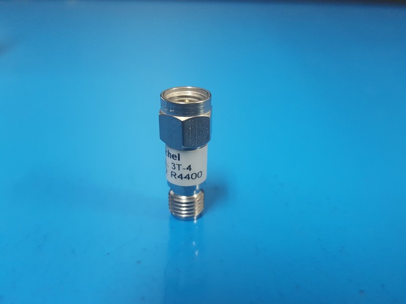 Weinschel 3T-4: Coaxial RF Attenuator, 2W DC-12.4 GHz 4dB SMA(M-F) (R4400) gallery