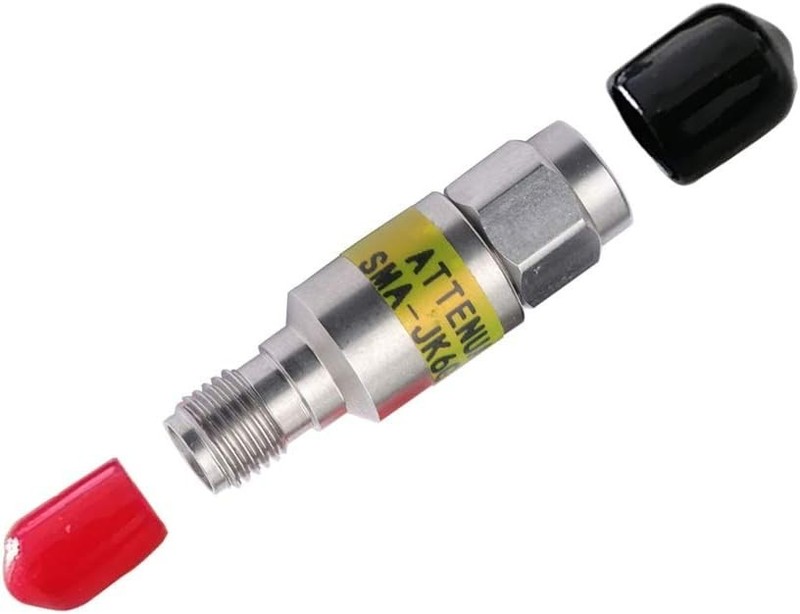 20dB SMA Male to Female Coaxial RF Attenuator - DC to 6GHz, Durable Design gallery