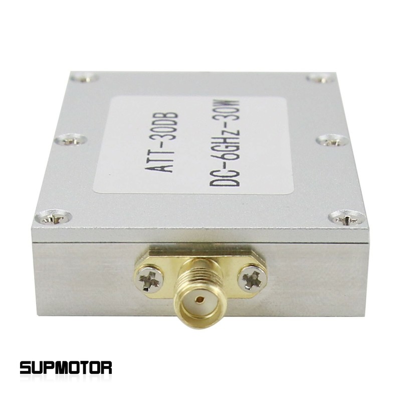 DC-6GHz 30DB RF Attenuator fixed Attenuator Female + SMA for Spectrum Analyzer gallery