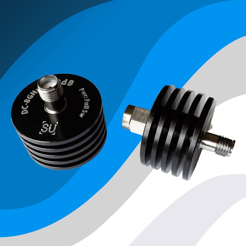 5W SMA 1-40db 10 db 20db Frequency DC - 8GHZ RF SMA RF coaxial Fixed attenuator