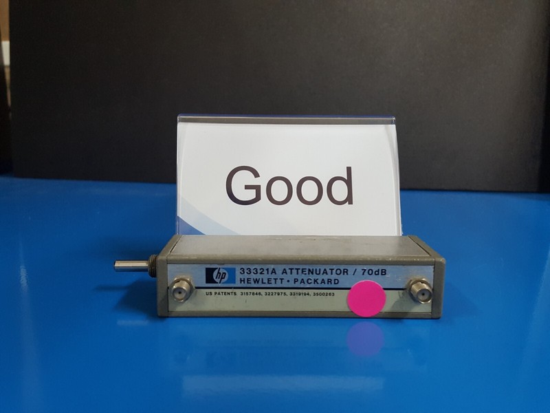 HP 33321A: Step Attenuator, 4 GHz, 70dB (1)