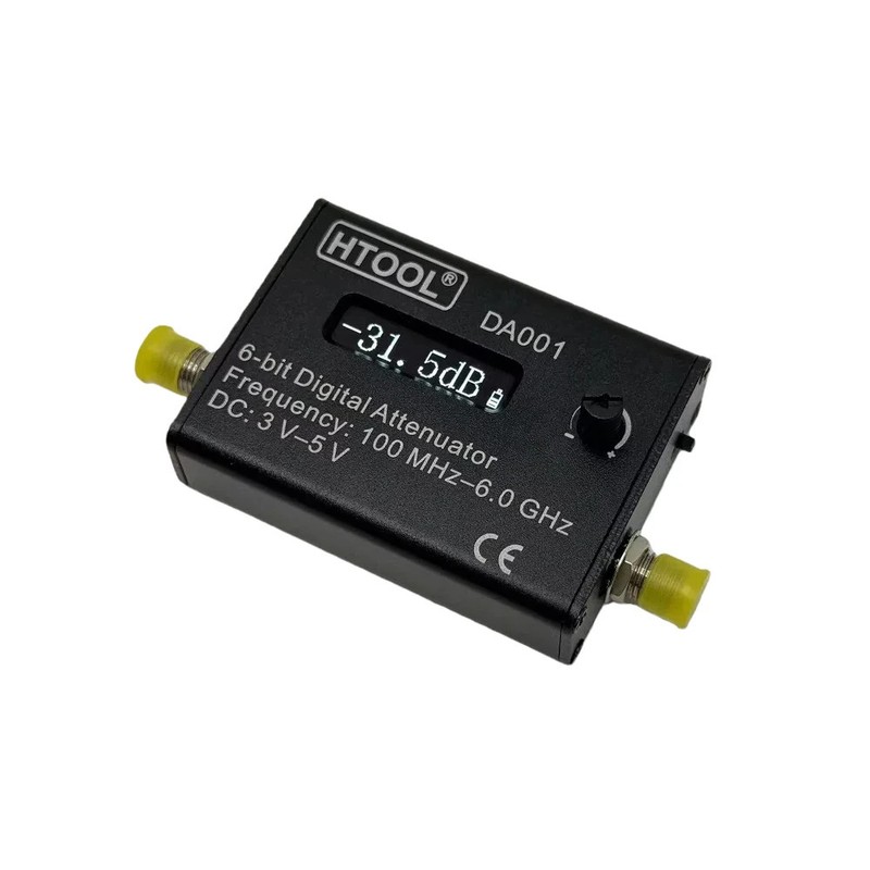 RF Attenuator 0.5dB Step 100M-6GHz 0-31.5dB for Industrial Communication gallery