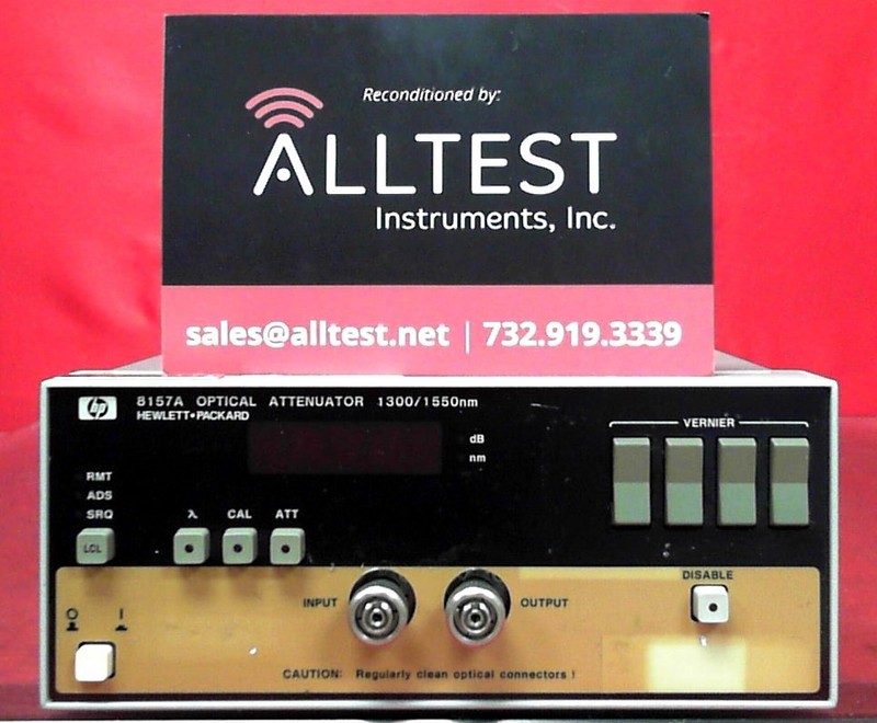 Agilent/Keysight 8157A Opt. 012, Optical Attenuator, 1300-1550nm