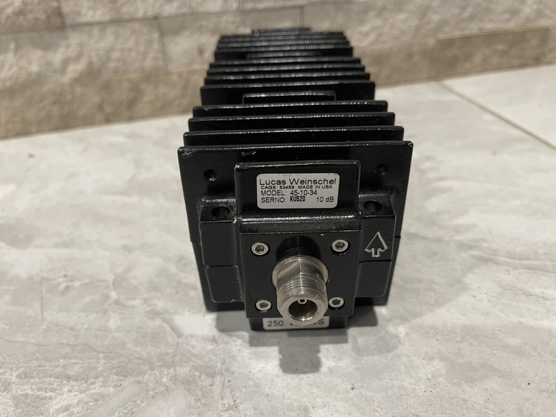Lucas Weinschel 45-10-34 10dB Coaxial Attenuator