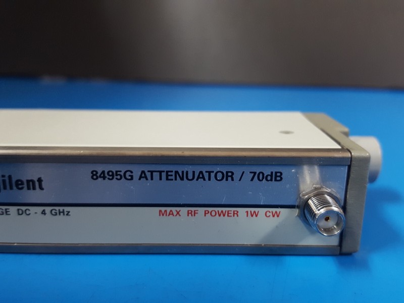 Agilent 8495G: Program Step Attenuator DC-4Ghz 70 dB, W/Opt. 002 011 (3009) gallery