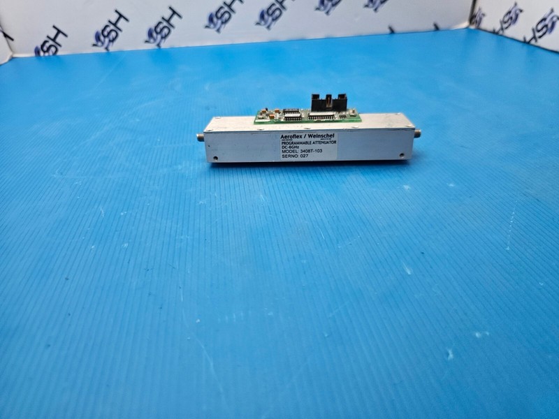 Aeroflex / Weinschel 3408T-103 SmartStep Programmable Attenuator DC-6 GHz gallery
