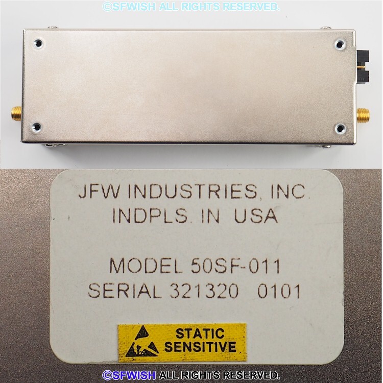 JFW Industries 50SF-011 Programmable RF Attenuator *OPEN BOX!* gallery