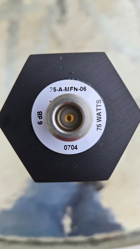 BIRD 75-A-MFN-06 75W 6dB Attenuator