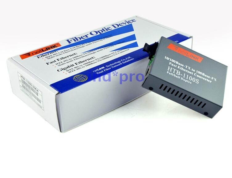HTB-1100S-25KM Brand New 10/100 Base-TX To 100 Base-FX Fast Ethernet Converter gallery