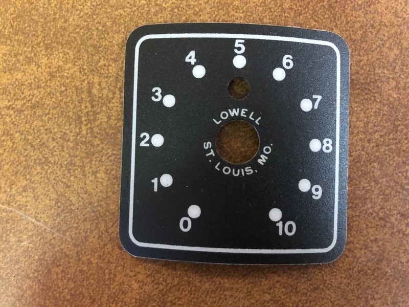 Lowell 10LC2 Rack Mount Volume Control gallery