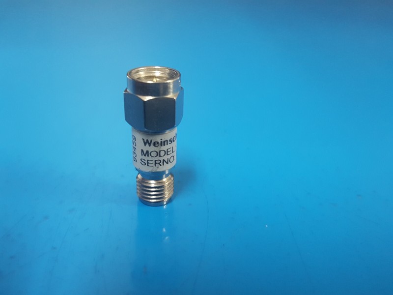 Weinschel 3T-3: Coaxial RF Attenuator 2 W, DC-12.4 GHz (R8946) gallery