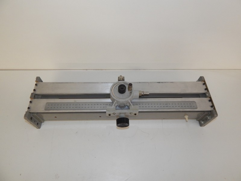*LL* STARRETT C635 RULER MOUNTED ON 24" MICROWAVE ATTENUATOR (DZH86) gallery