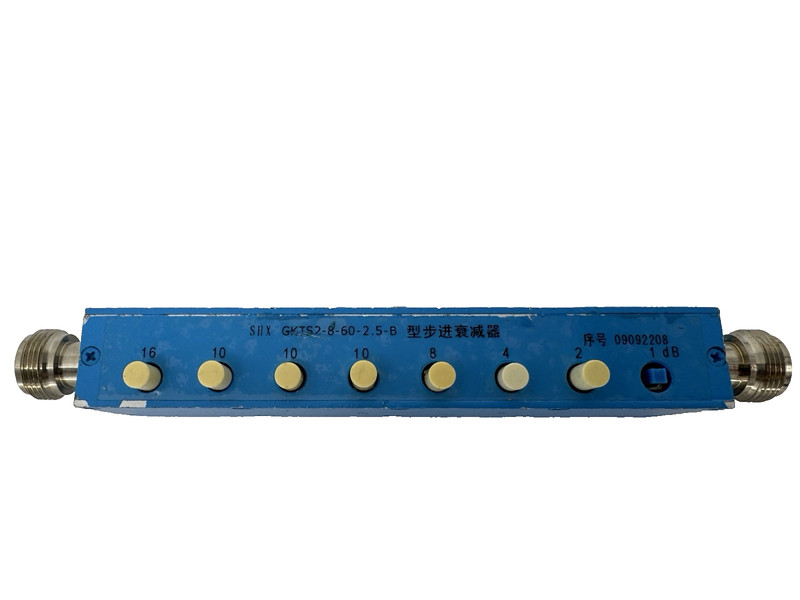 SHX GKTS2-8-60-2.5-B Step Attenuator 2.5 GHz RF Coaxial Variable Attenuator 0–60 gallery