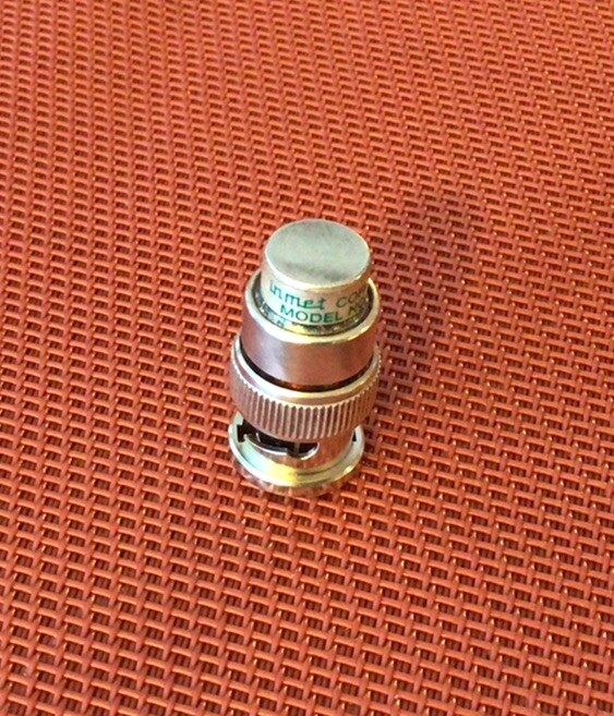 50 Ohm BNC Terminator by Inmet Corp ~ No. 3030 ~ 1 Watt ~ Tested @ 500 MHz