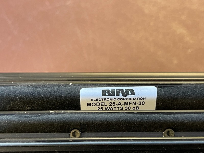 BIRD 25-A-MFN-30 25W 30dB DC-4GHz N RF Coaxial Fixed Attenuator gallery