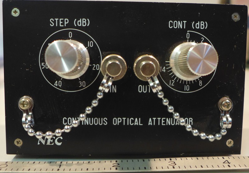 NEC Optical Attenuator Model OD-8511-DSB gallery