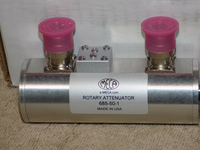 MECA Attenuator, Step, Manual Rotary, DC-2.5 GHz, 2 W Averag 1KW Peak N Female gallery