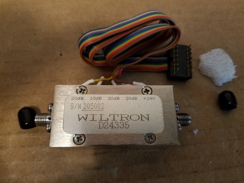 Wiltron D24335 Programable Step Attenuator 0-70dB RF Microwave SMA 24V #205002 gallery