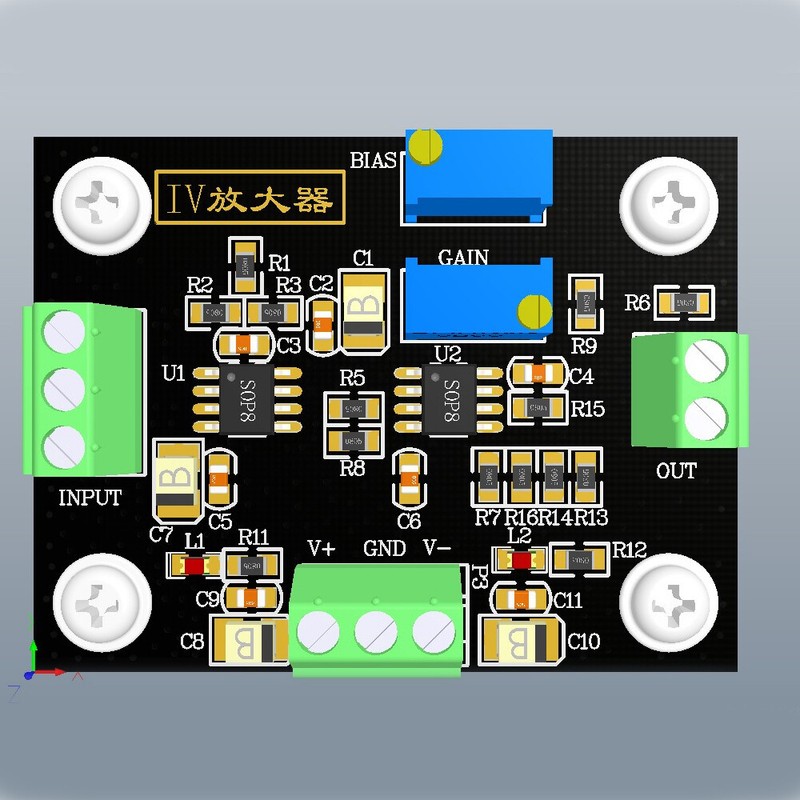 IV Conversion Amplifier Voltage Signal Amplifier Module Current To Voltage gallery