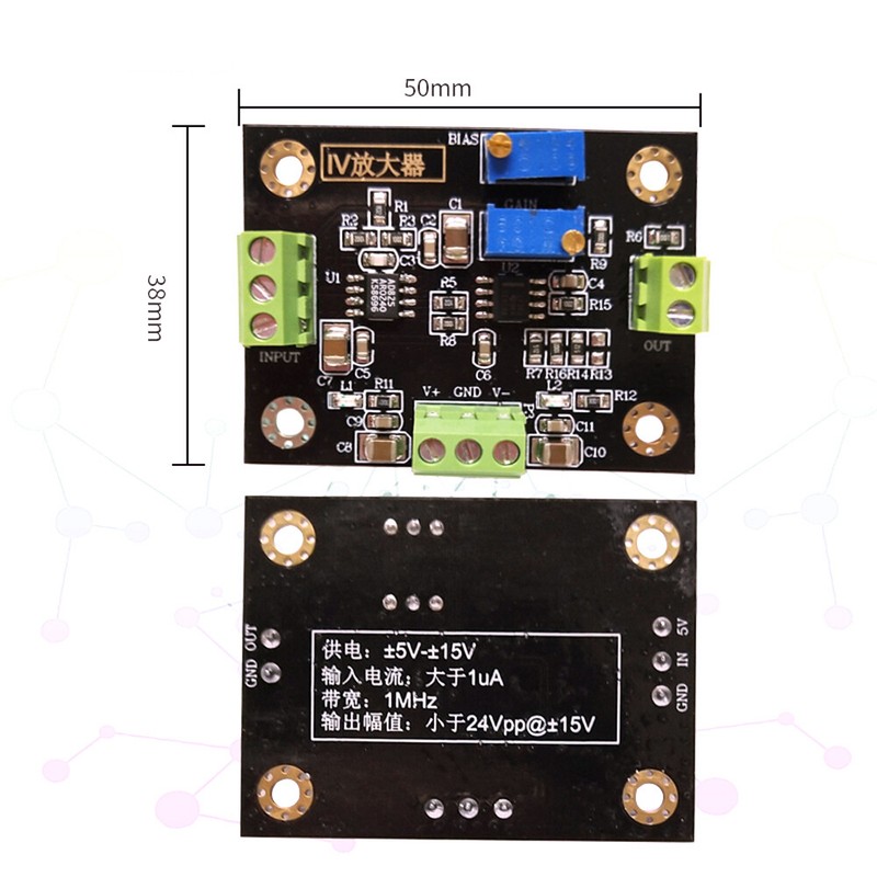 IV Conversion Amplifier Voltage Signal Amplifier Module Current To Voltage gallery
