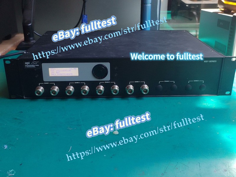 1pcs Aeroflex, API Weinschel Programmable Attenuator 8321-B6-04-FNG -fulltest