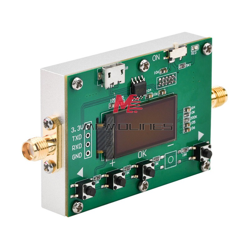 Digital Attenuator 30DB Step 0.25DB OLED Pogrammable Attenuator Module 6Ghz RF gallery