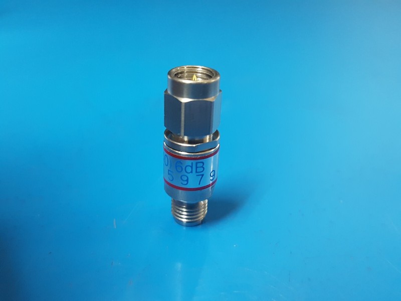 HRS AT-106(40): DC-18GHz 6dB Coaxial Fixed Attenuator (5979) gallery