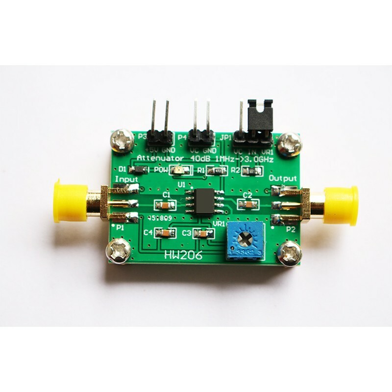 HW206 1MHz-3.0GHz Variable Attenuator Voltage Adjustable RF Attenuator Module