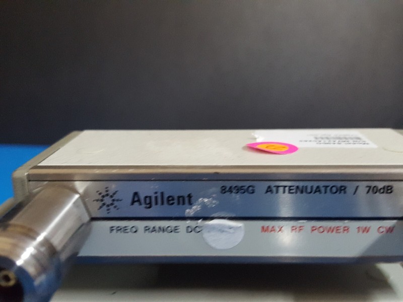 Agilent 8494G+8495G: Programmable Step Attenuator , DC-4GHz, Opt. 001(0269-0354) gallery