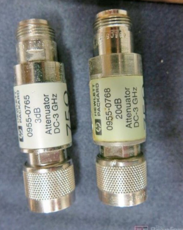 Hewlett Packard 86213A Attenuator Set, Type-N, 75-Ohm. gallery