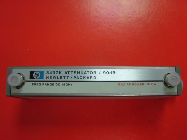 HP – Agilent – Keysight 8497K Step Attenuator, DC-26.5GHz, 0-90dB