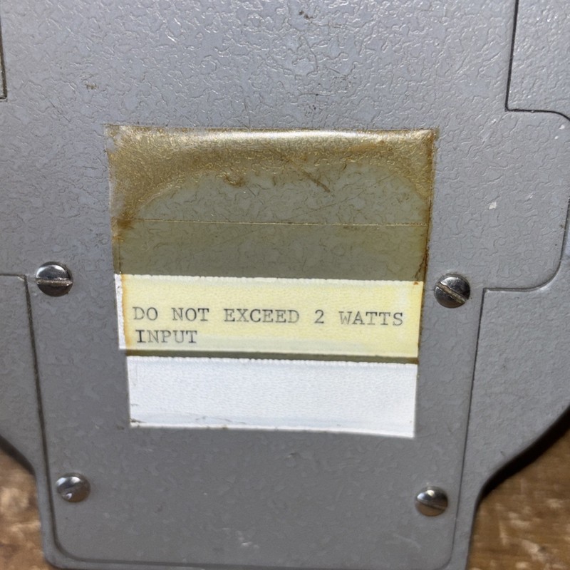 Weinschel Engineering Model 905 Dial Attenuator Untested gallery