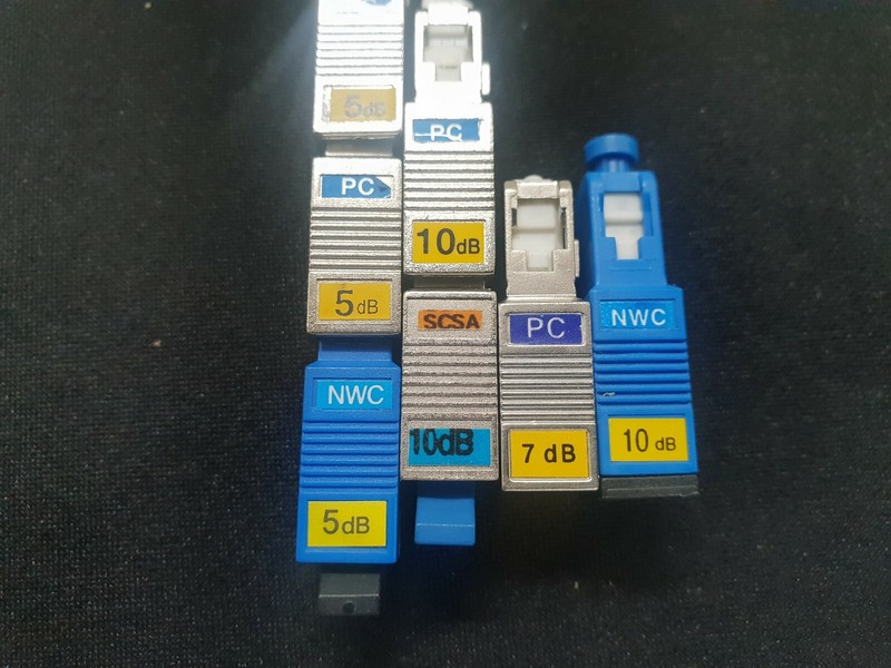 Fixed Fiber Optic Attenuator : 5/7/10 dB - 8 sets gallery