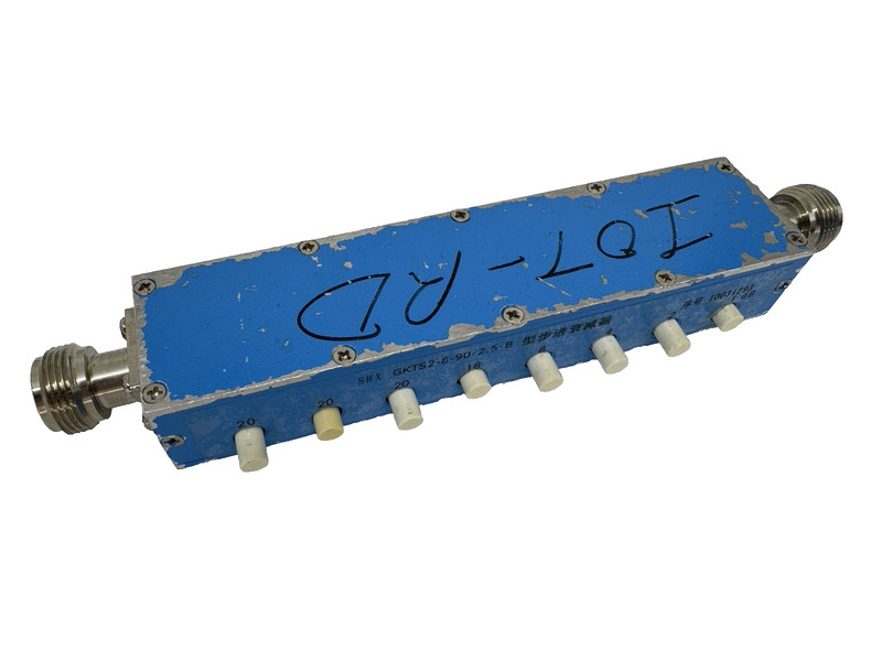 SHX GKTS2-6-90-2.5-B Step Attenuator – RF / Microwave Adjustable Attenuator
