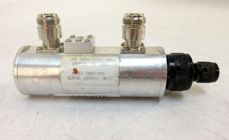 JFW 50DR-046 2.5GHz 50dB 1dB Step Attenuator 2W Type-N RF Variable Dual Rotary gallery
