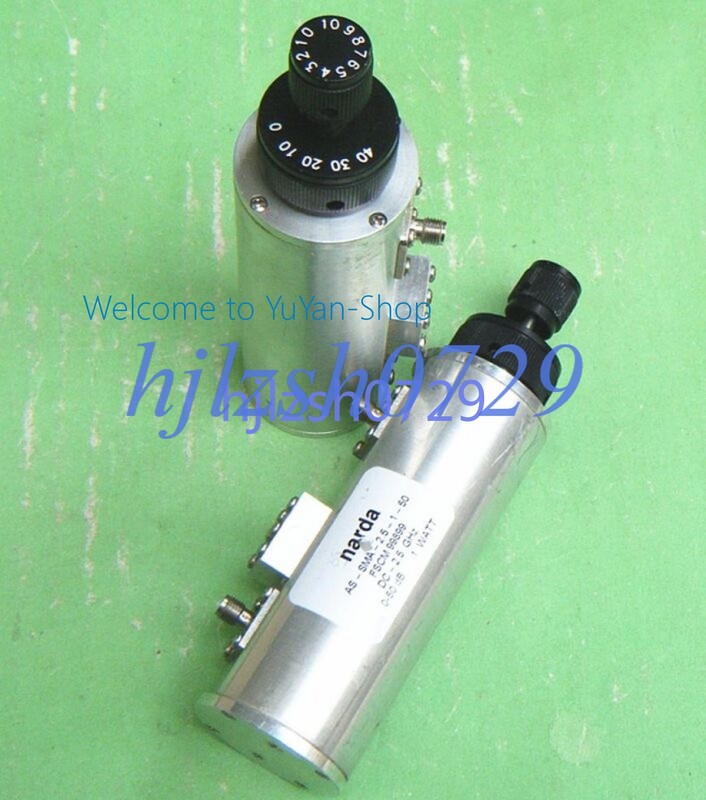 1pc Narda AS-SMA-2.5-1-50 0-50dB 2.5GHz SMA VARIABLE STEP ATTENUATOR #YH-26