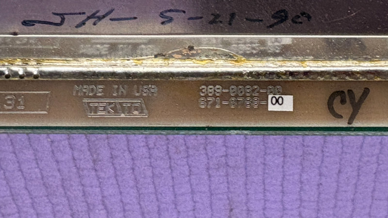 TEKTRONIX RF ATTENUATOR 389-0082-00 & 389-0081-00 BOARD gallery