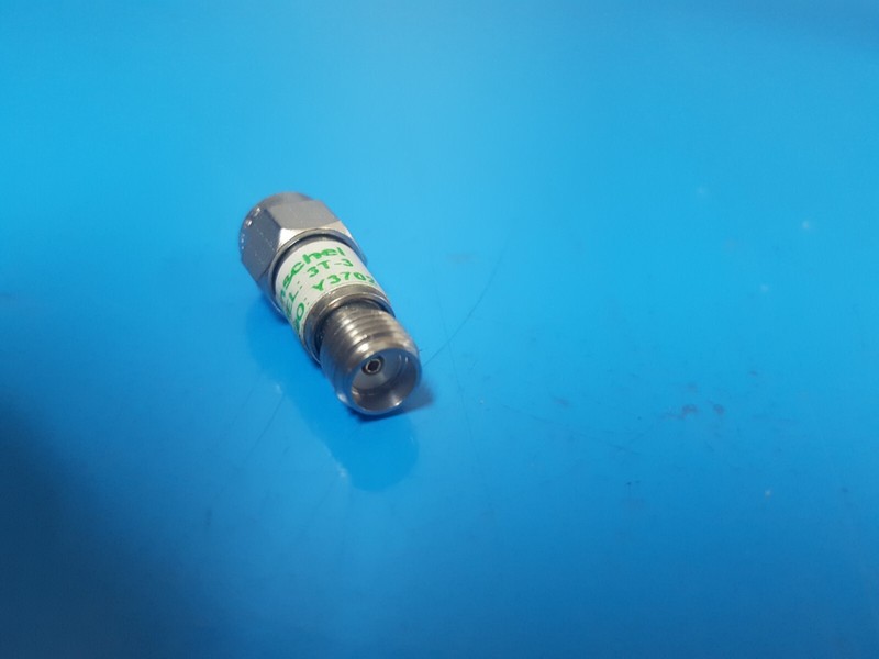 Weinschel 3T-3: Coaxial RF Attenuator 2 W, DC-12.4 GHz (Y3702) gallery