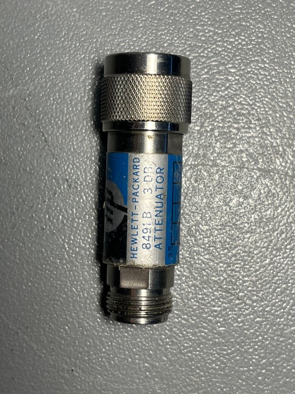 HP 8491B Coaxial RF Attenuator 3 dB DC-18 GHz gallery