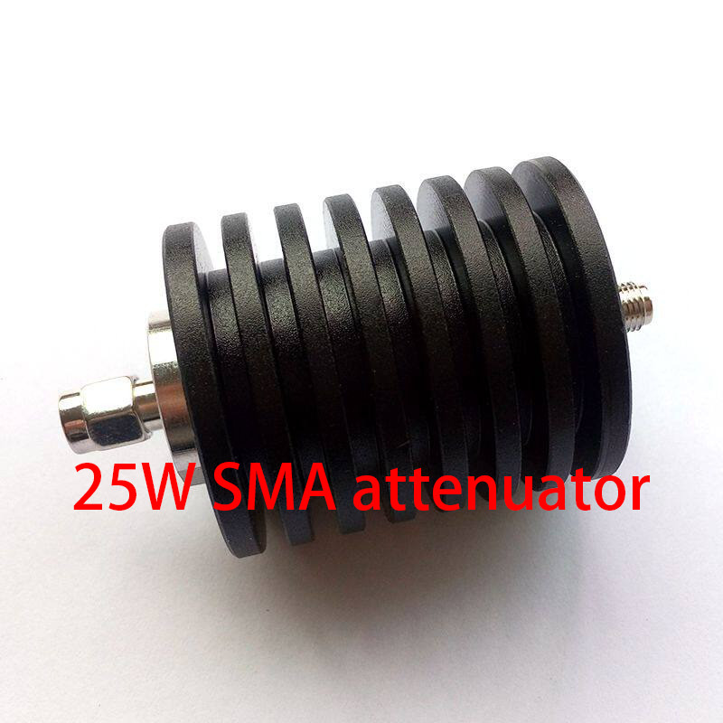 25W SMA Type Fixed Coaxial Attenuator 10dB DC-4GHz RF Microwave Attenuator for gallery
