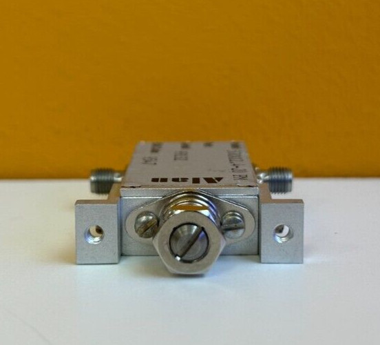 Alan 50CA12.4-20PM 8 to 12.4 GHz, 0-20 dB, SMA, Panel Mount, Attenuator. Tested! gallery