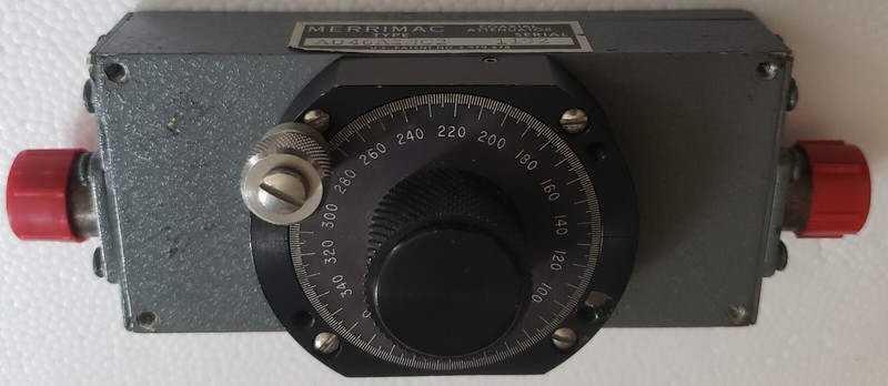 Merrimac AU46A/2NC2 Variable Coaxial Attenuator gallery
