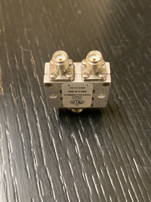 NEW - MECA Power Divider/Combiner, P/N: 802-2-6.000 gallery