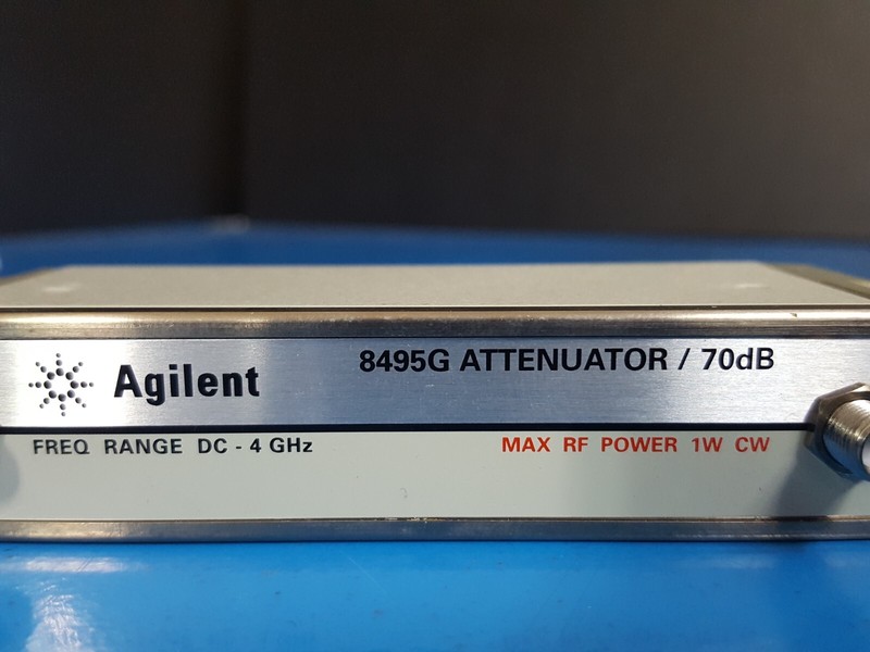 Agilent 8495G: Program Step Attenuator DC-4Ghz 70 dB (Opt. 002 011) - 0462 gallery